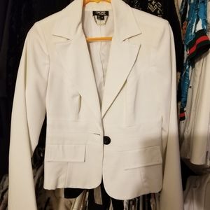 White blazer